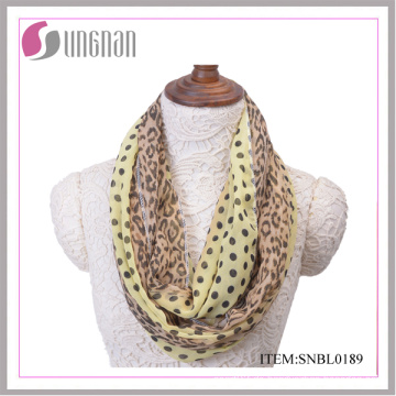 2016 Fashion Leopard Muster Sexy Frauen Infinity Schal (SNBL0189)